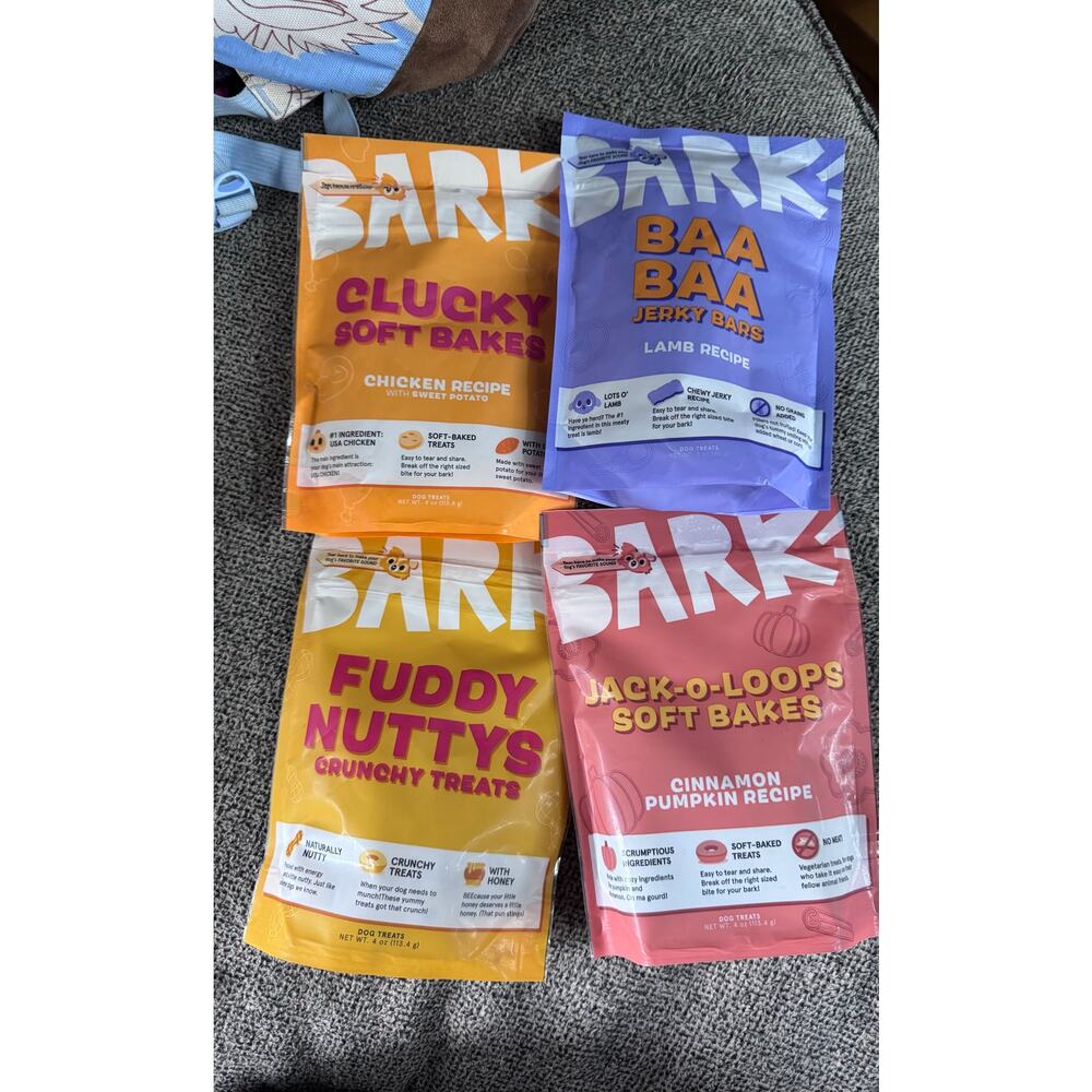 BARK BOX DOG TREAT BUNDLE